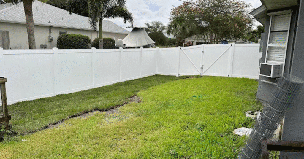 Vinyl PVC Fencing