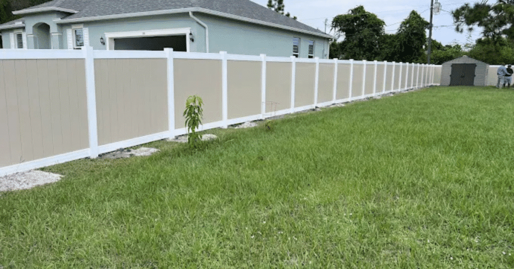 Vinyl PVC Fencing