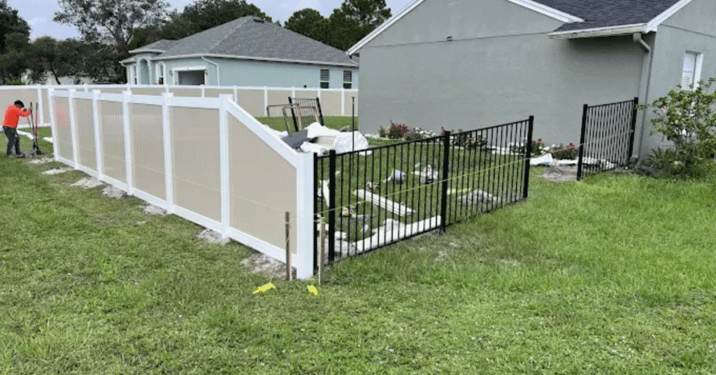 Vinyl PVC Fencing