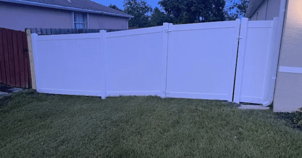 Vinyl PVC Fencing